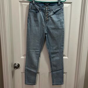 Calvin Klein button fly skinny